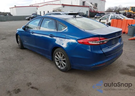 2017 Ford Fusion Hybrid Se из США, поврежденный, VIN 3FA6P0LU4HR344369